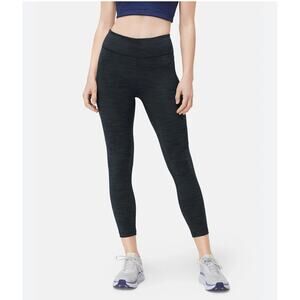 Outdoor Voices Tech Sweat 3/4 Marled Black Leggings